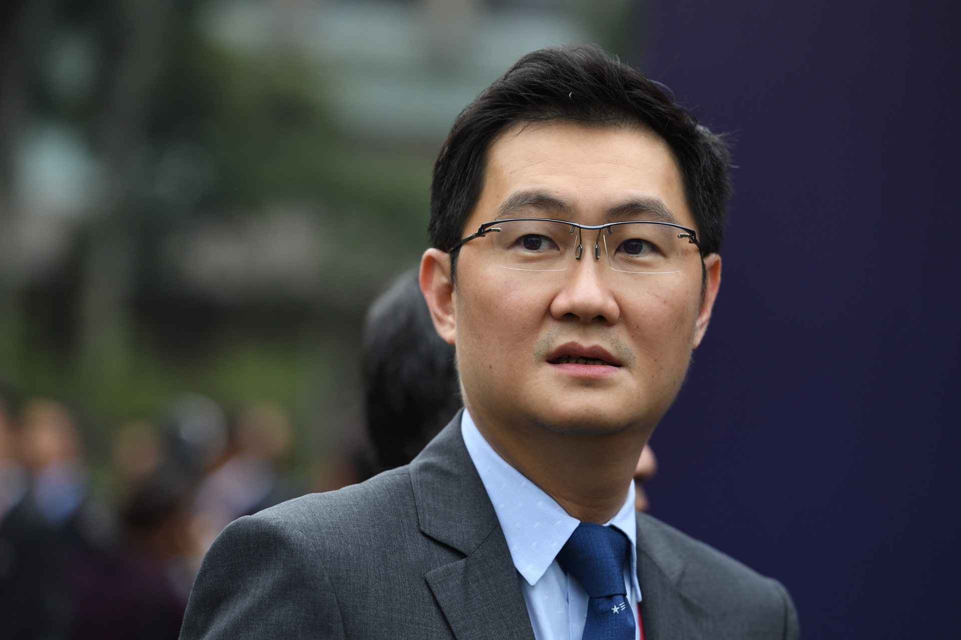 騰訊集團主席馬化騰。(VCG) 騰訊集團主席馬化騰。(VCG)