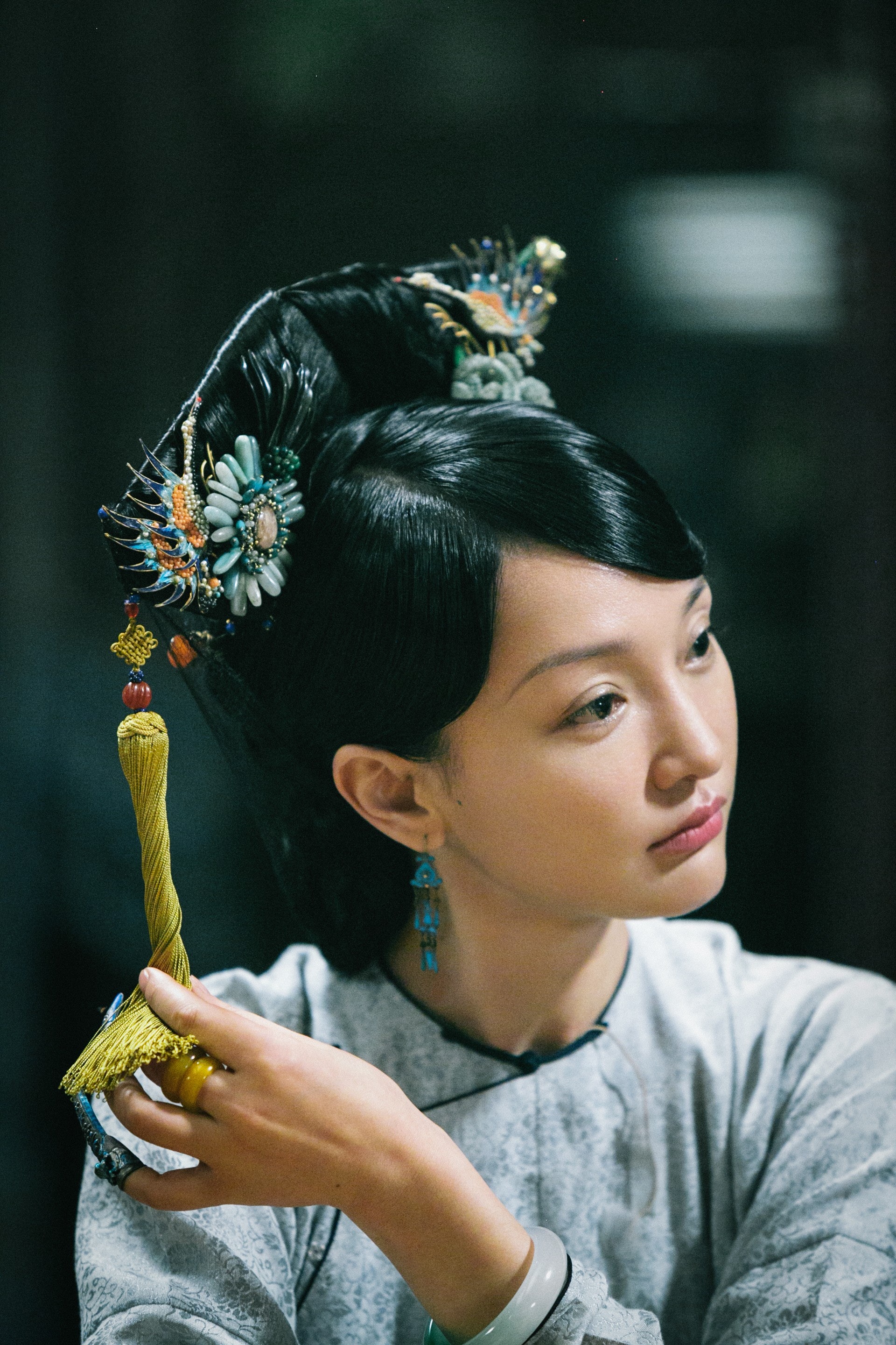 《如懿傳》中好少出現一耳三鉗情況。(網上圖片) 《如懿傳》中好少出現一耳三鉗情況。(網上圖片)