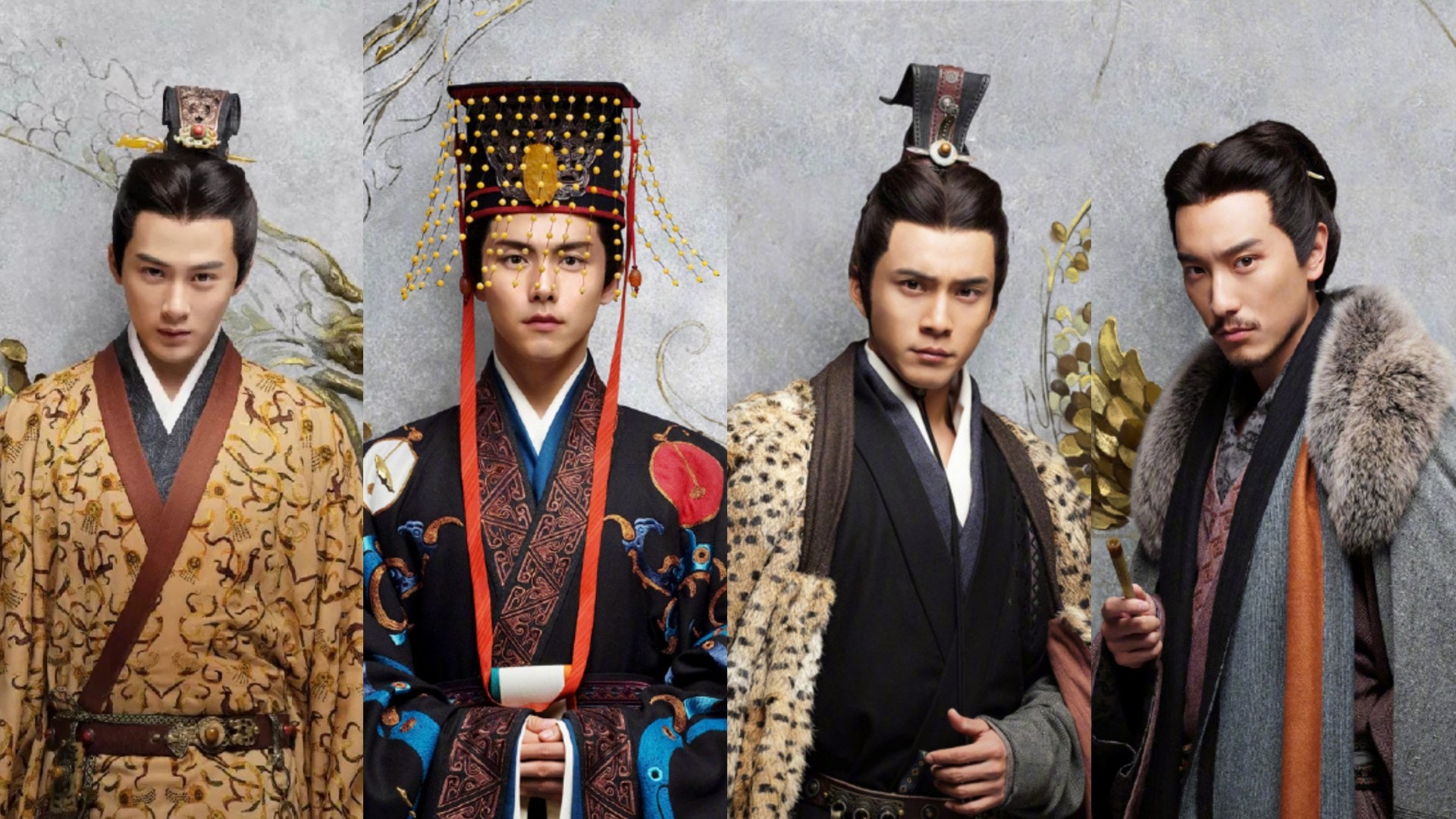 《三國機密之潛龍在淵》王陽明、韓東君、馬天宇顏值爆燈！每個眼神都能令女士們神魂顛倒！（網上圖片）