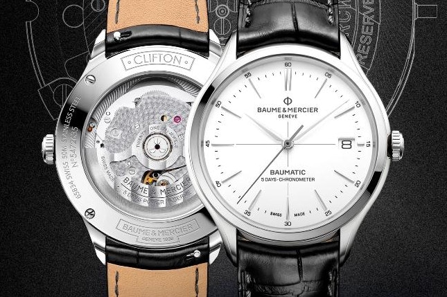 名士（Baume & Mercier）的Clifton系列推出Baumatic BM12-1975A自動機芯。（iWatcHome城邦國際名表）
