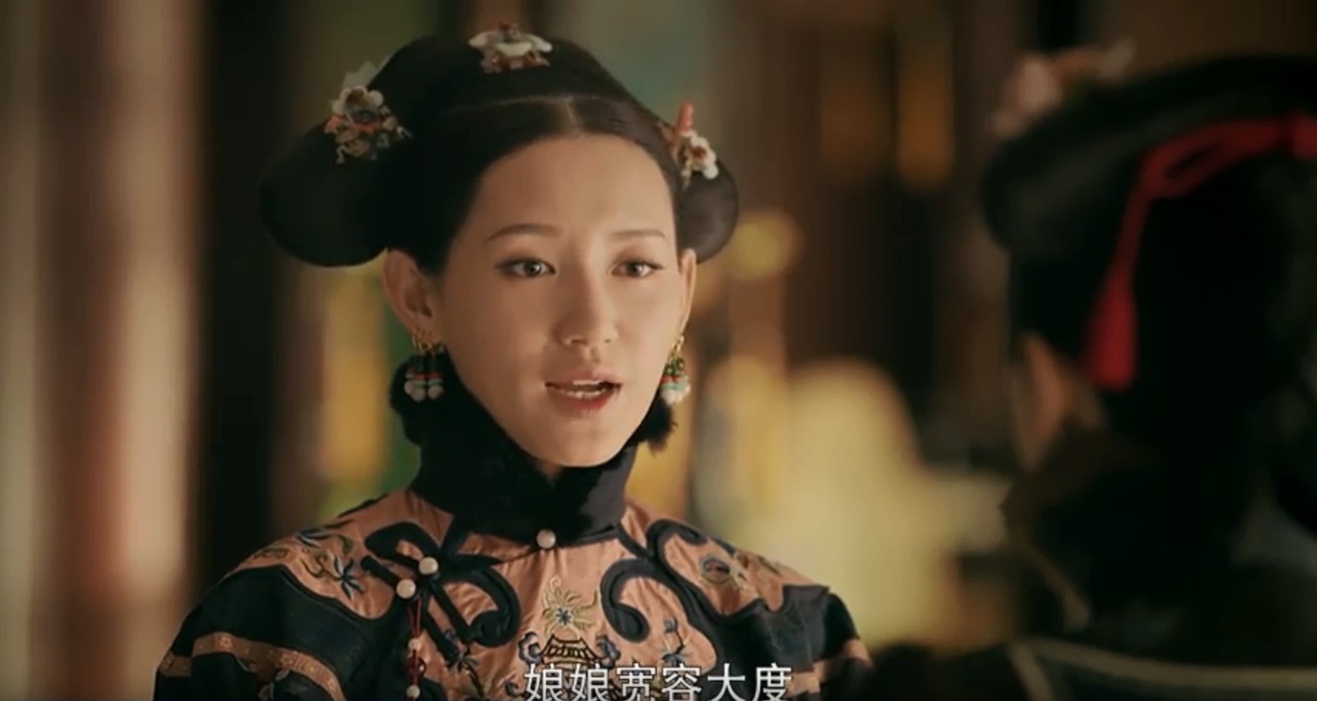 爾晴在皇后輕生當日,曾經到長春宮探望,跟皇后之死明顯有關。(網上截圖) 爾晴在皇后輕生當日,曾經到長春宮探望,跟皇后之死明顯有關。(網上截圖)