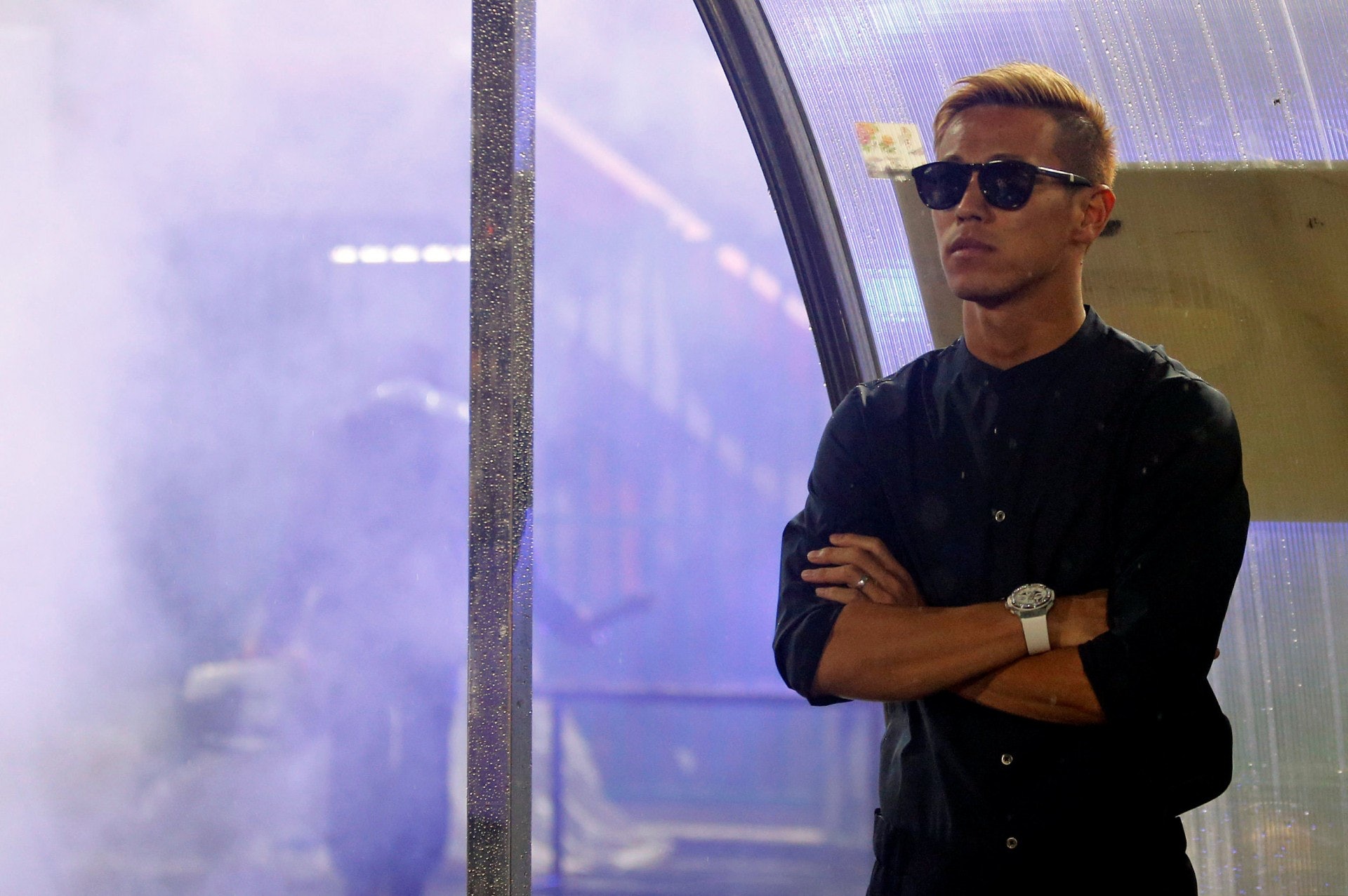 足球 本田圭佑率柬埔寨首戰僅敗大讚球員有爭勝拚勁 足球 本田圭佑率柬埔寨首戰僅敗大讚球員有爭勝拚勁