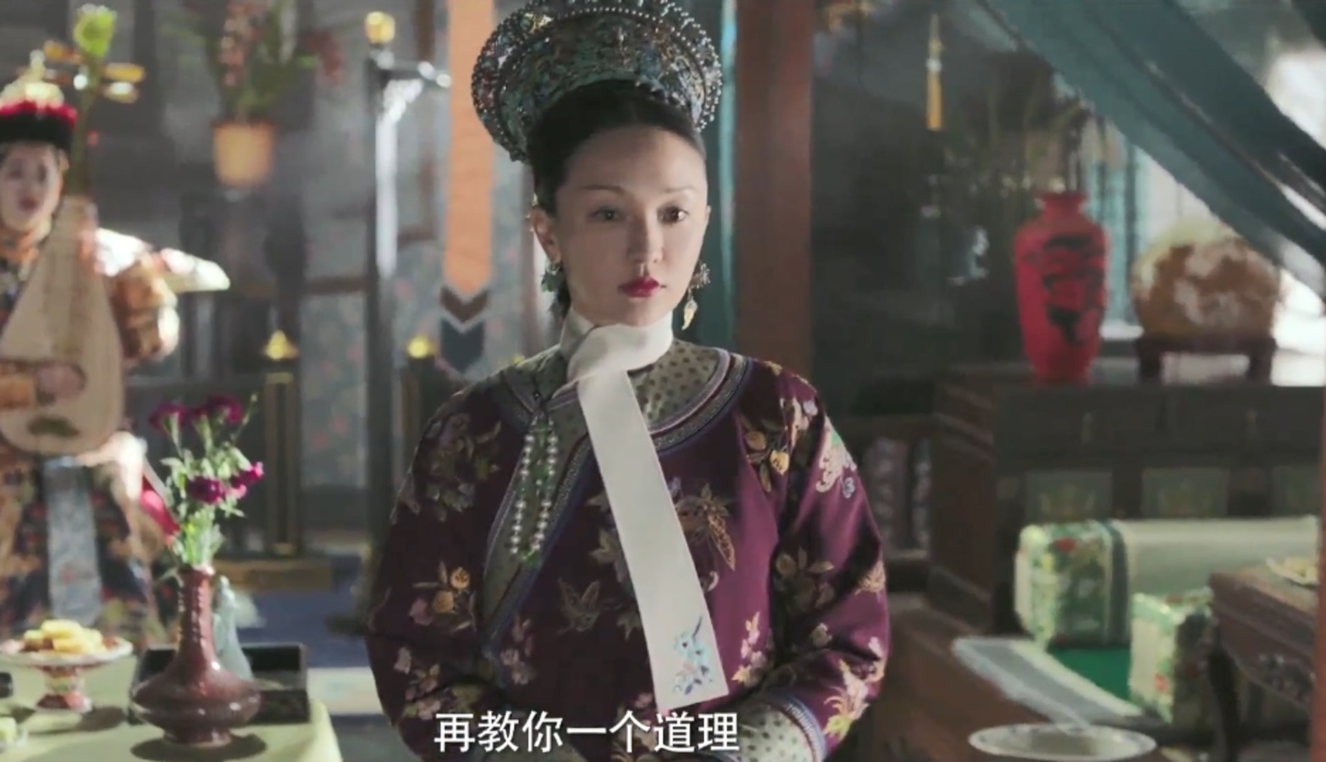 《如懿傳》故事背景建基於乾隆繼皇后烏拉那拉氏斷髮被廢的清宮懸案上。(網上影片截圖) 《如懿傳》故事背景建基於乾隆繼皇后烏拉那拉氏斷髮被廢的清宮懸案上。(網上影片截圖)