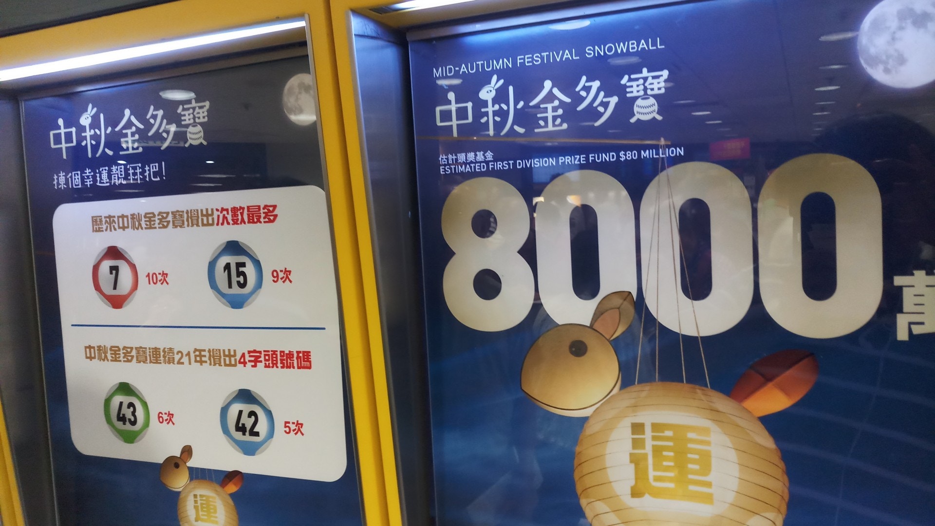 中秋金多寶】六合彩8000萬頭獎等你攞33年來最旺門號碼係....