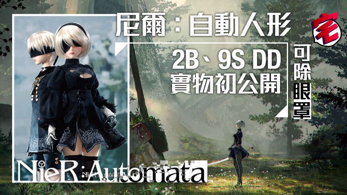 Nier:Automata 尼爾:自動人形2B/9S DD售價公開