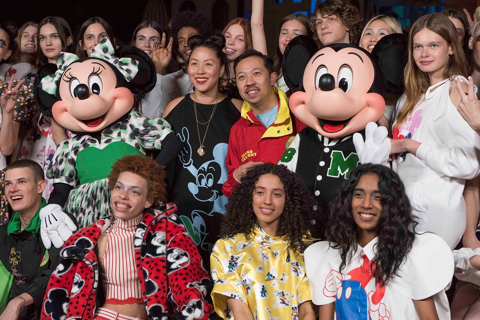 Mickey Mouse與Opening Ceremony的合作。