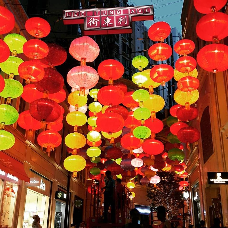 除了月兔外,還有800多個彩色花燈。(Facebook:Aubrey So) 除了月兔外,還有800多個彩色花燈。(Facebook:Aubrey So)