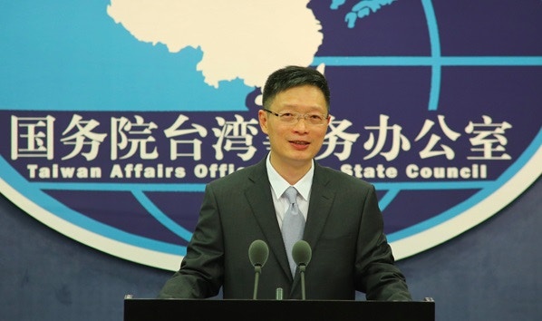 國台辦發言人安峰山針對《延禧攻略》在台走紅表態。（中國台灣網）