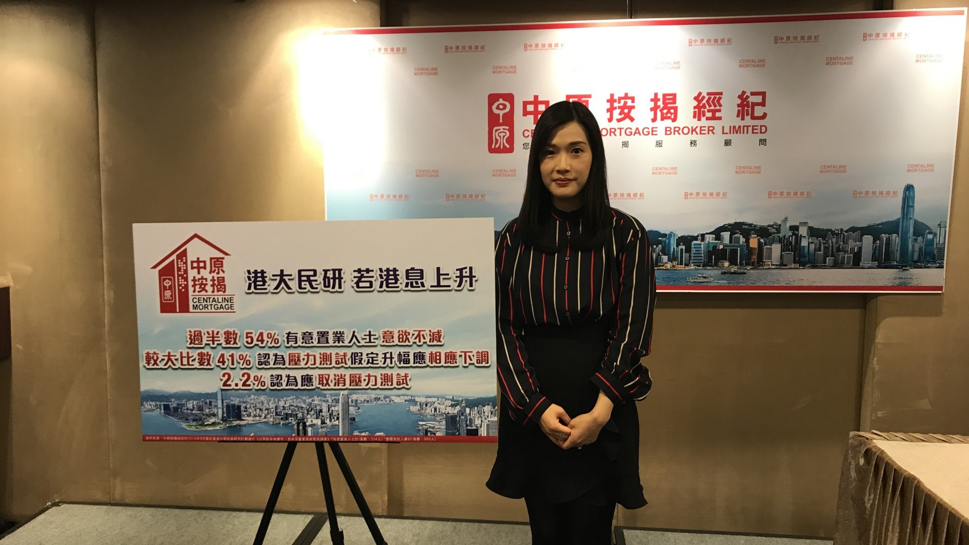 中原按揭王美鳳:港銀今年或追加P 惟累加不超過半厘 中原按揭王美鳳:港銀今年或追加P 惟累加不超過半厘
