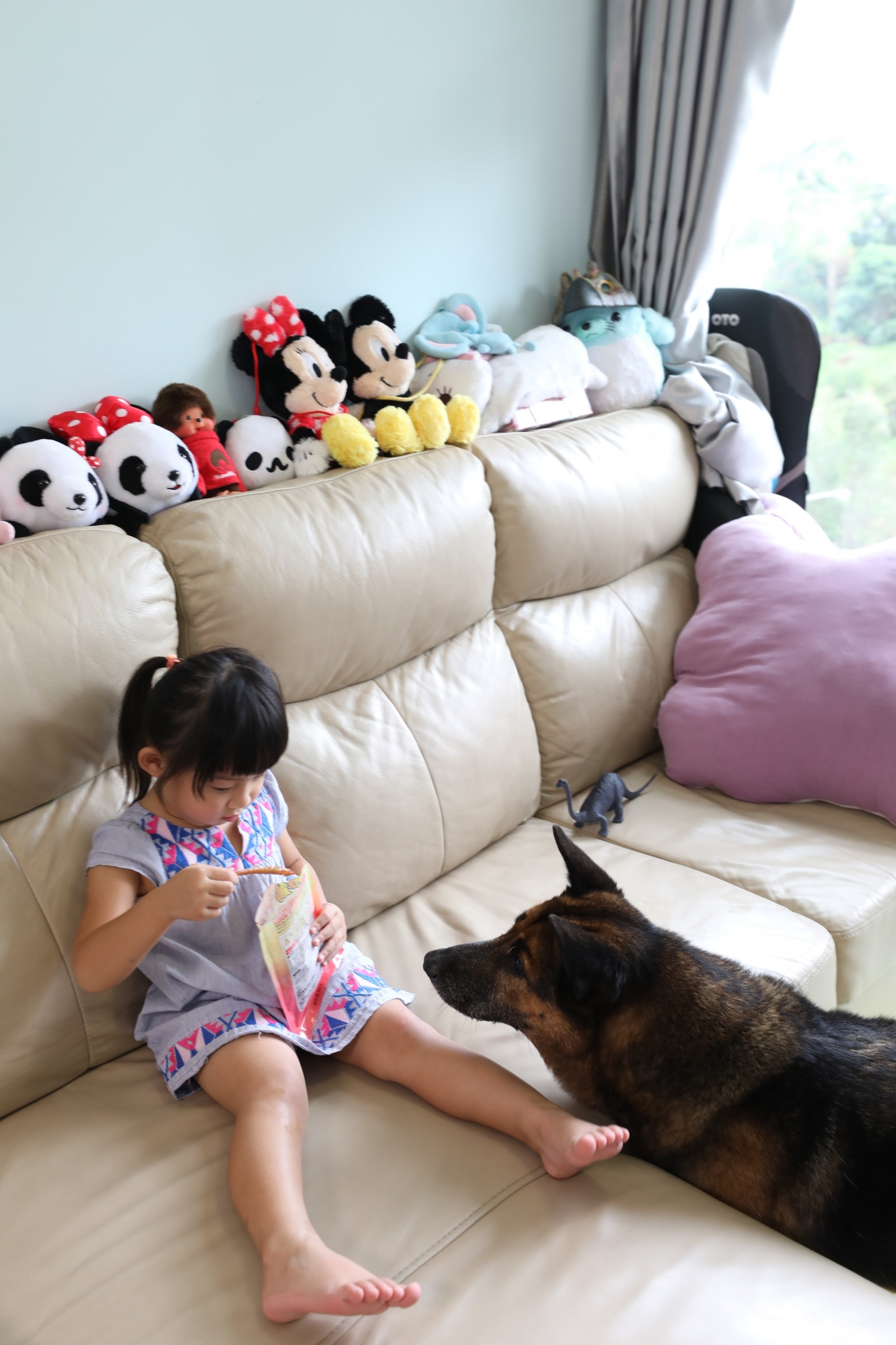 Yuki於2年前開設了Facebook專頁,紀錄「衍衍」和女兒的生活軼事。(吳嘉俊攝) Yuki於2年前開設了Facebook專頁,紀錄「衍衍」和女兒的生活軼事。(吳嘉俊攝)