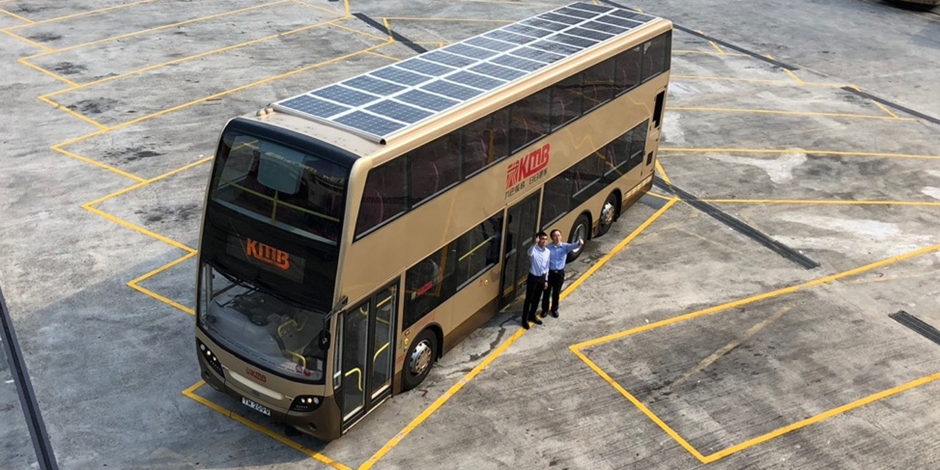 九巴研發第二代太陽能巴士助車廂降溫首架下周於荔枝角廠試行