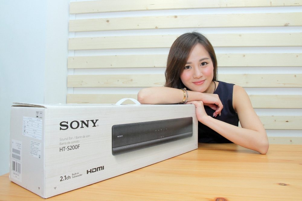 Sony小型實用Soundbar HT-S200F 啱晒「蝸居」影音用家