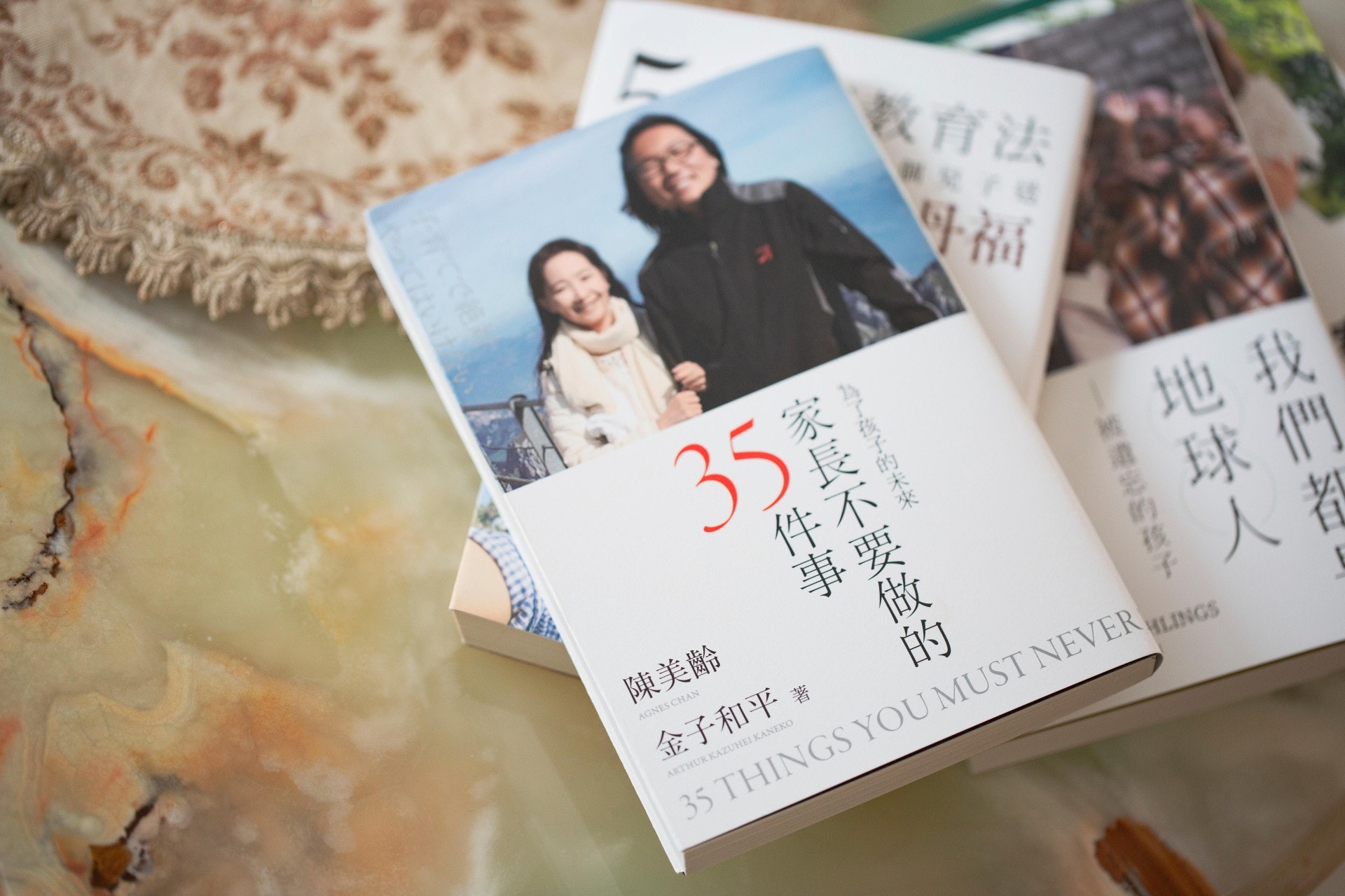 如今的陳美齡是一位教子有方的媽媽和暢銷書作家。(龔嘉盛攝) 如今的陳美齡是一位教子有方的媽媽和暢銷書作家。(龔嘉盛攝)