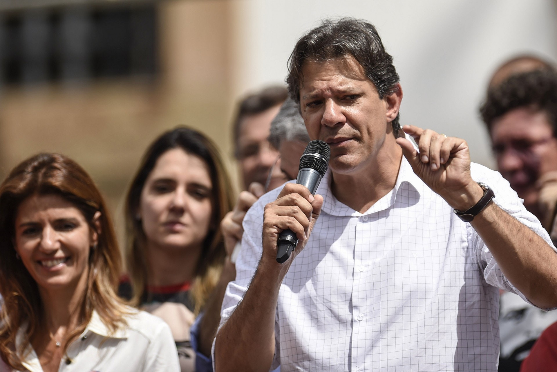 勞工黨總統候選人哈達德　（視覺中國）