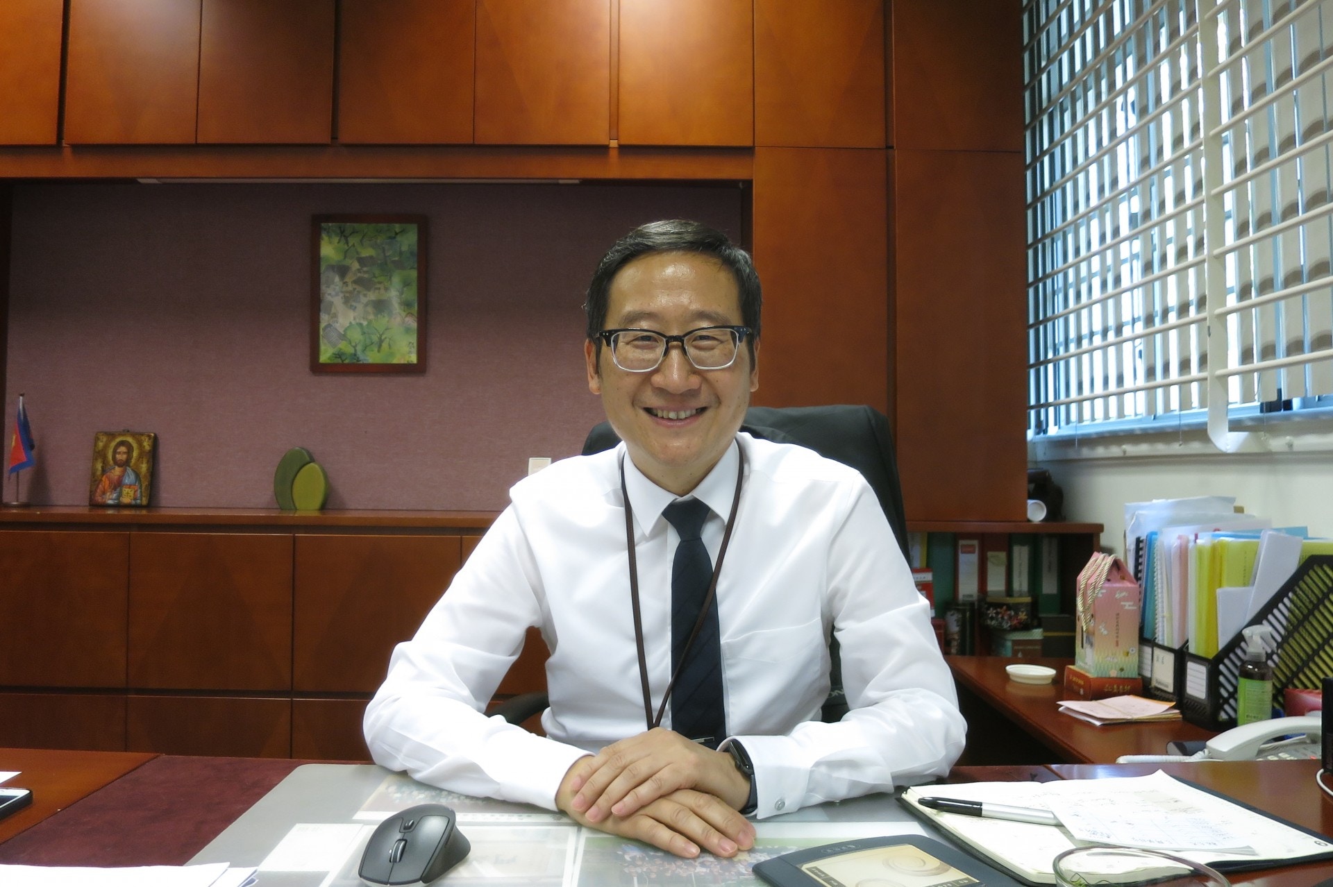 救世軍林拔中紀念學校勞校長希望同學們能在DreamStarter得到發揮的空間。（救世軍林拔中紀念學校圖片）