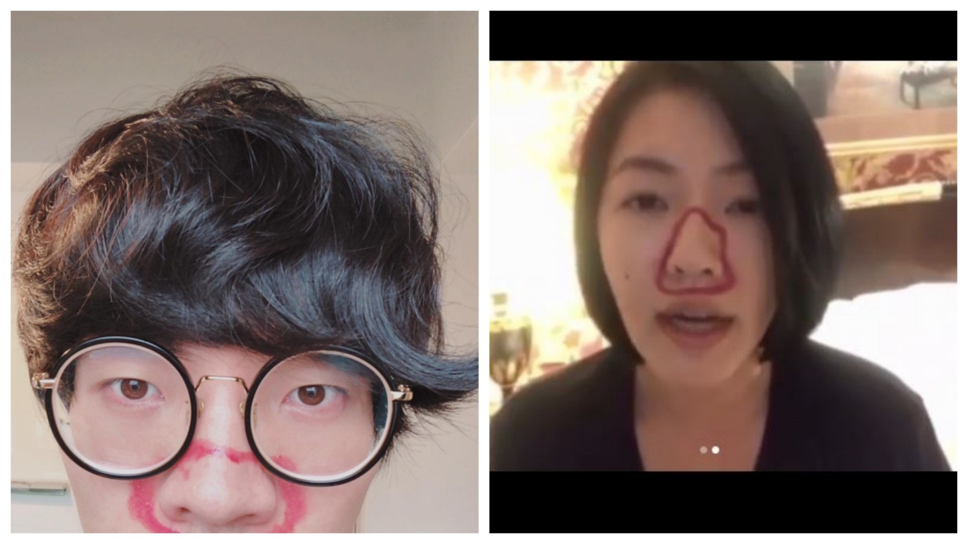 小S 創「斷鼻妝挑戰」自毀容貌背後原因感人 圈中好友拍片和應 小S 創「斷鼻妝挑戰」自毀容貌背後原因感人 圈中好友拍片和應