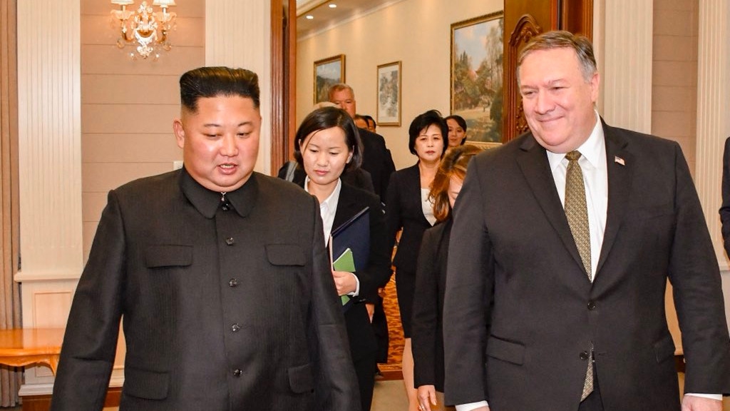 蓬佩奧再訪朝鮮會晤金正恩　稱落實美朝共識有進展