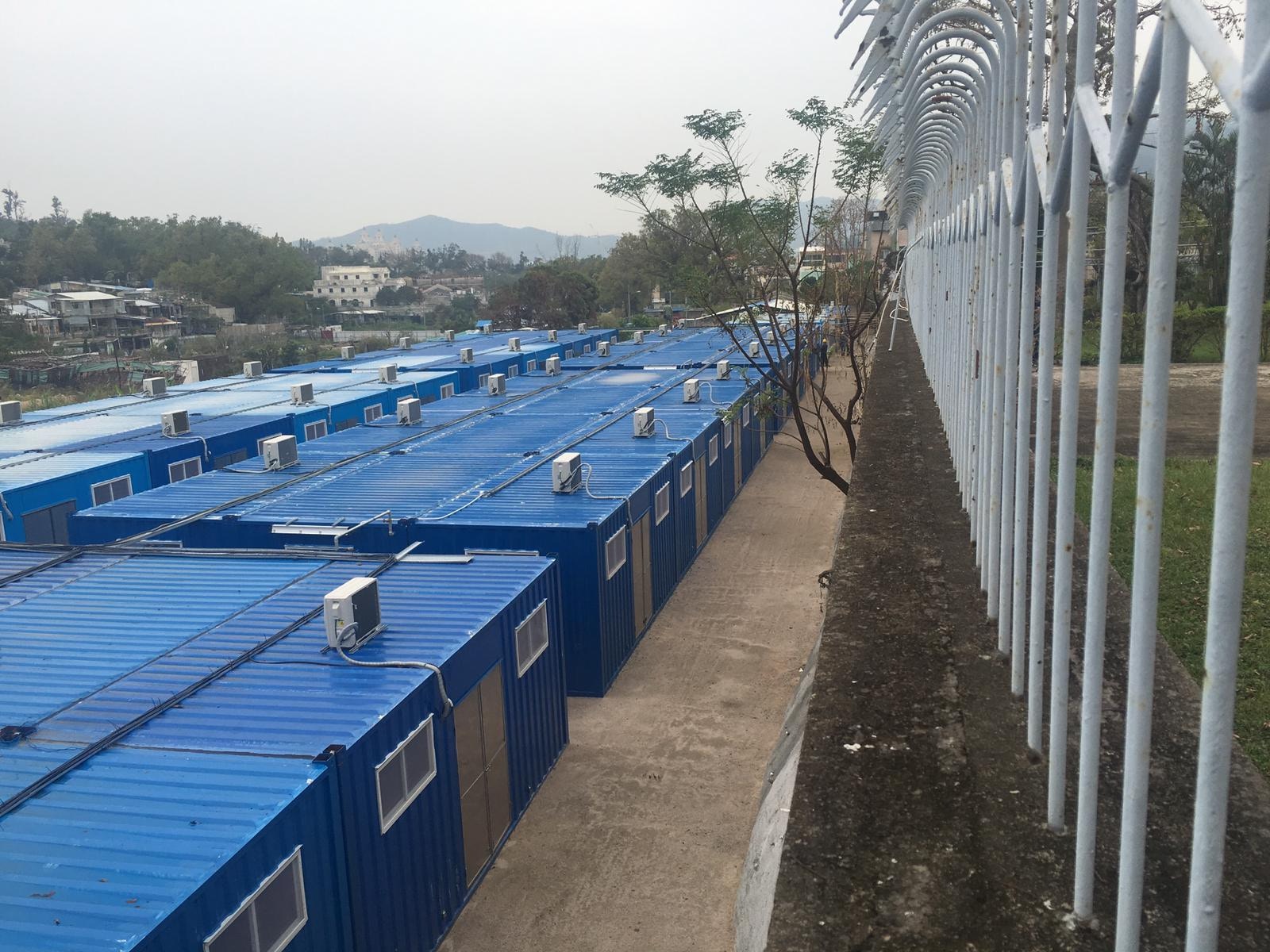 新場地與安老院一牆之隔。(澳門議員蘇嘉豪提供) 新場地與安老院一牆之隔。(澳門議員蘇嘉豪提供)