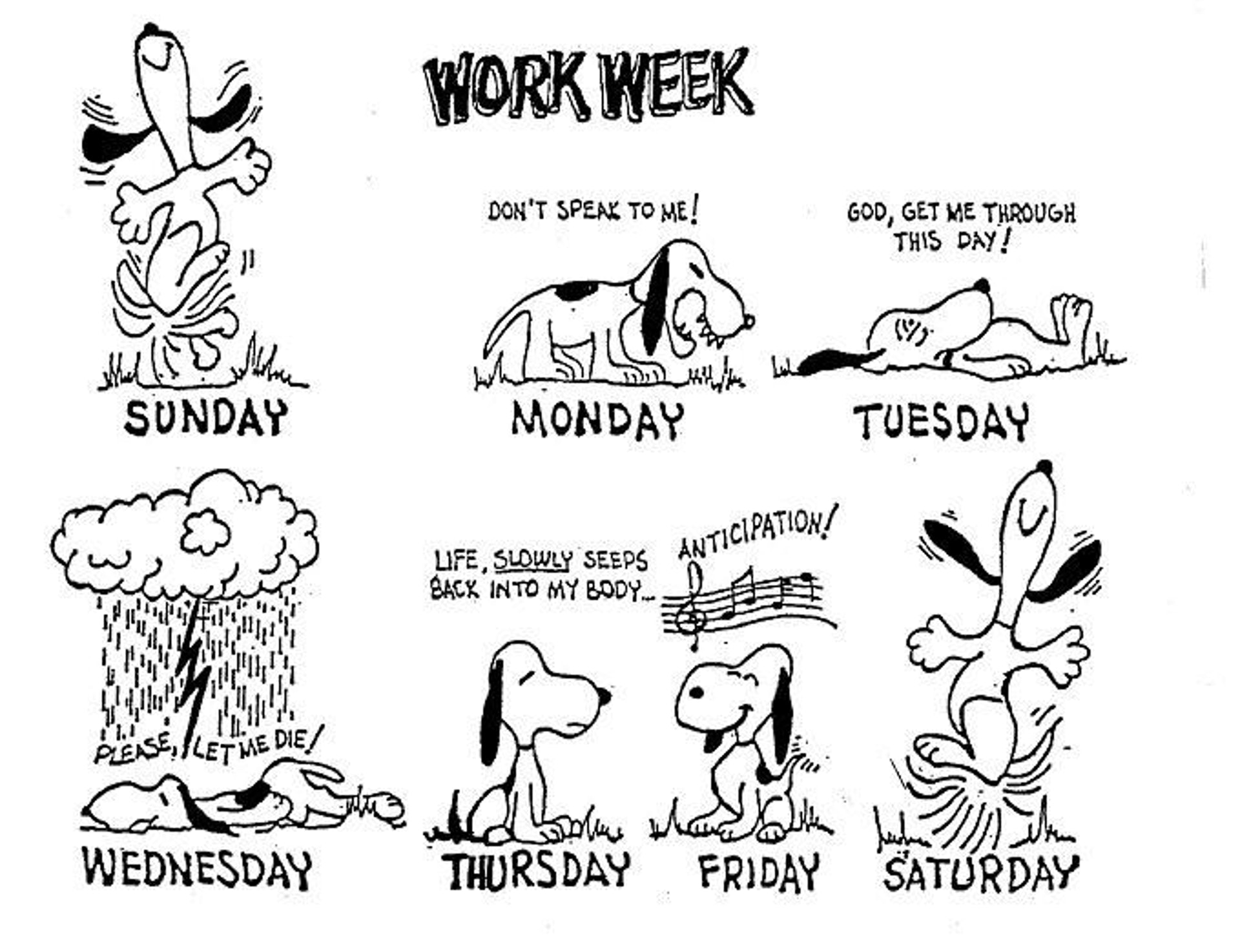 ÐаÑÑинки по запÑоÑÑ working on weekends be like