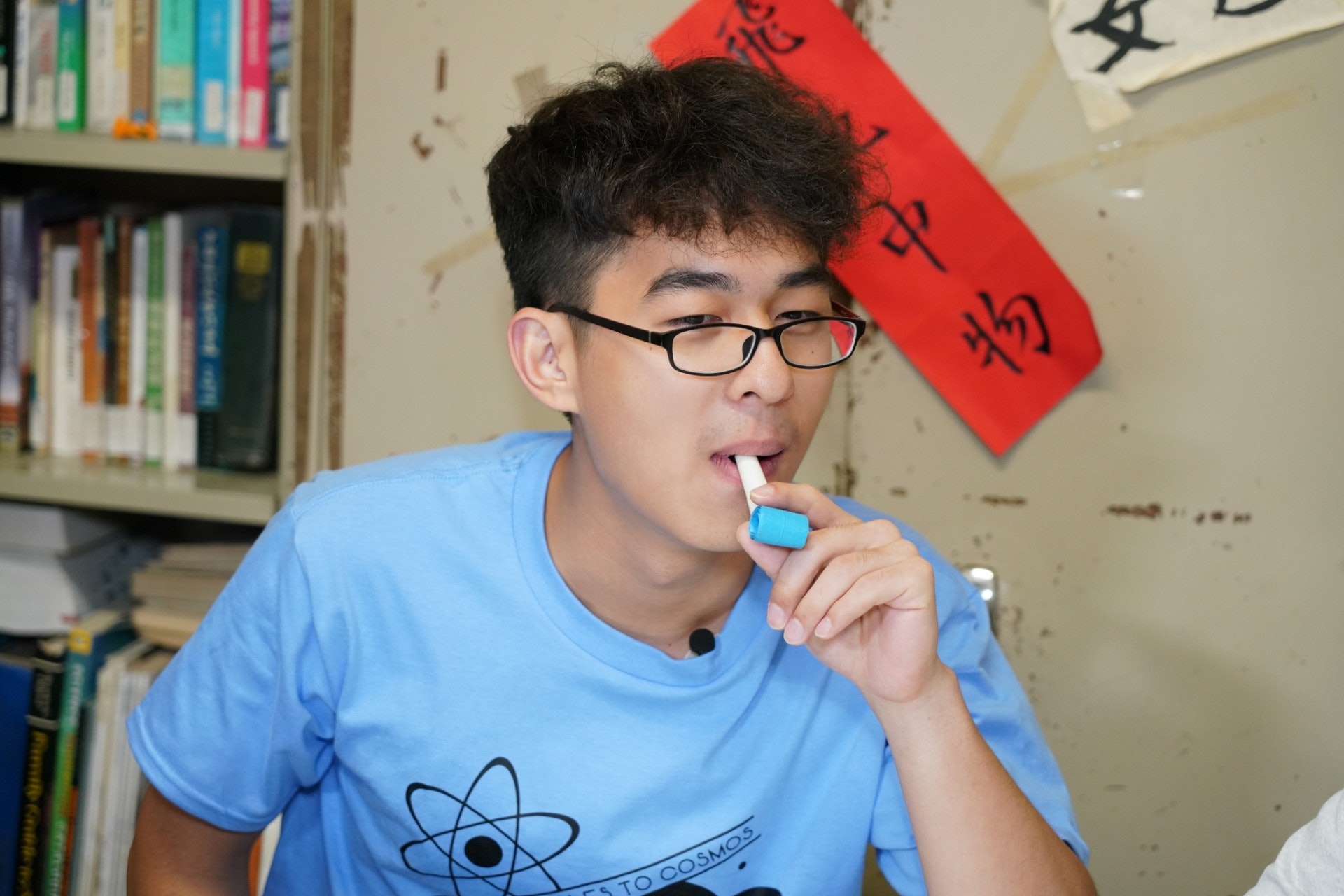 林奕匡變裝潛入中大體驗大學生是如何生活的 林奕匡變裝潛入中大體驗大學生是如何生活的