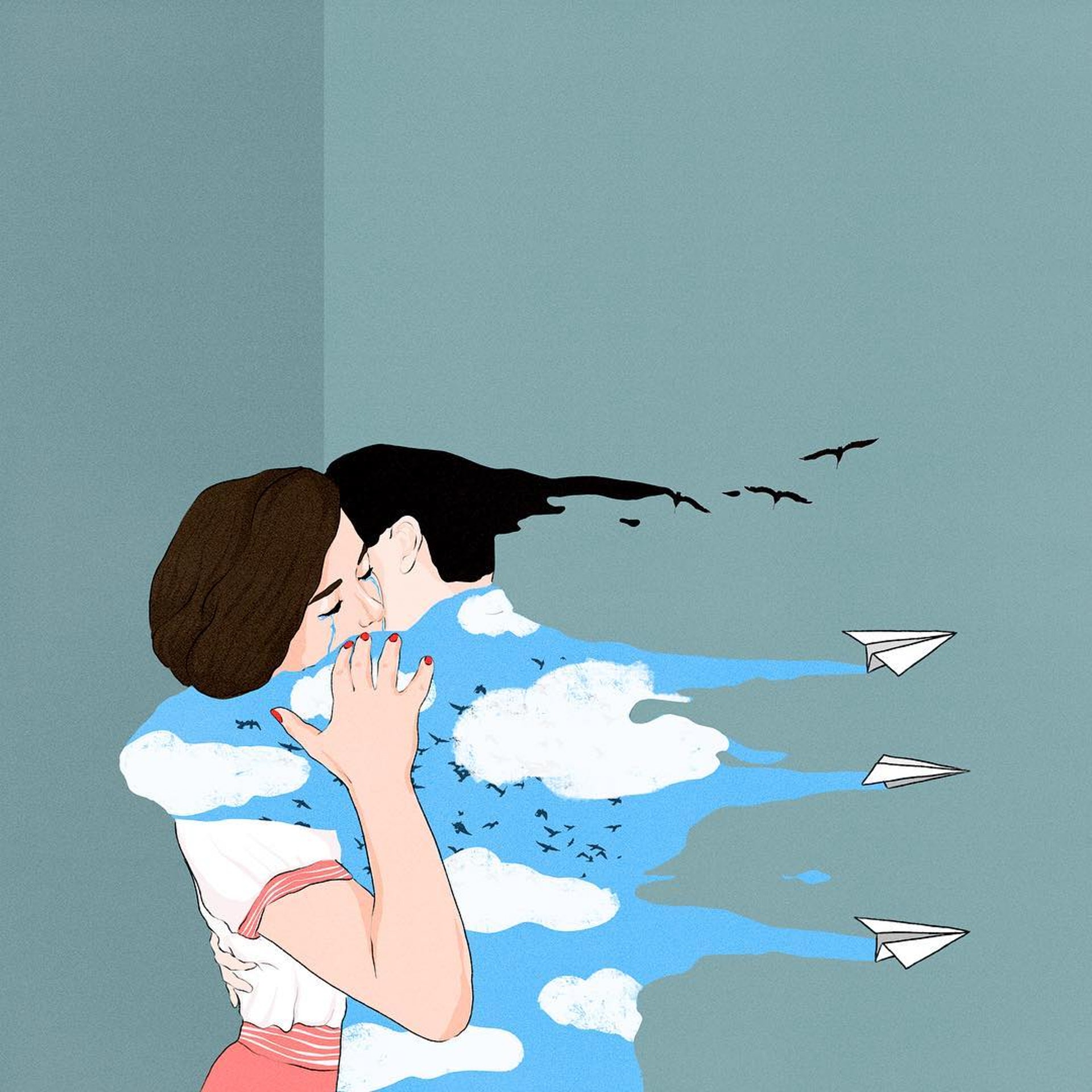 就算再愛也不可確保定必可以抱住愛人直到最後。(圖片來源:ig@giuliajrosa) 就算再愛也不可確保定必可以抱住愛人直到最後。(圖片來源:ig@giuliajrosa)