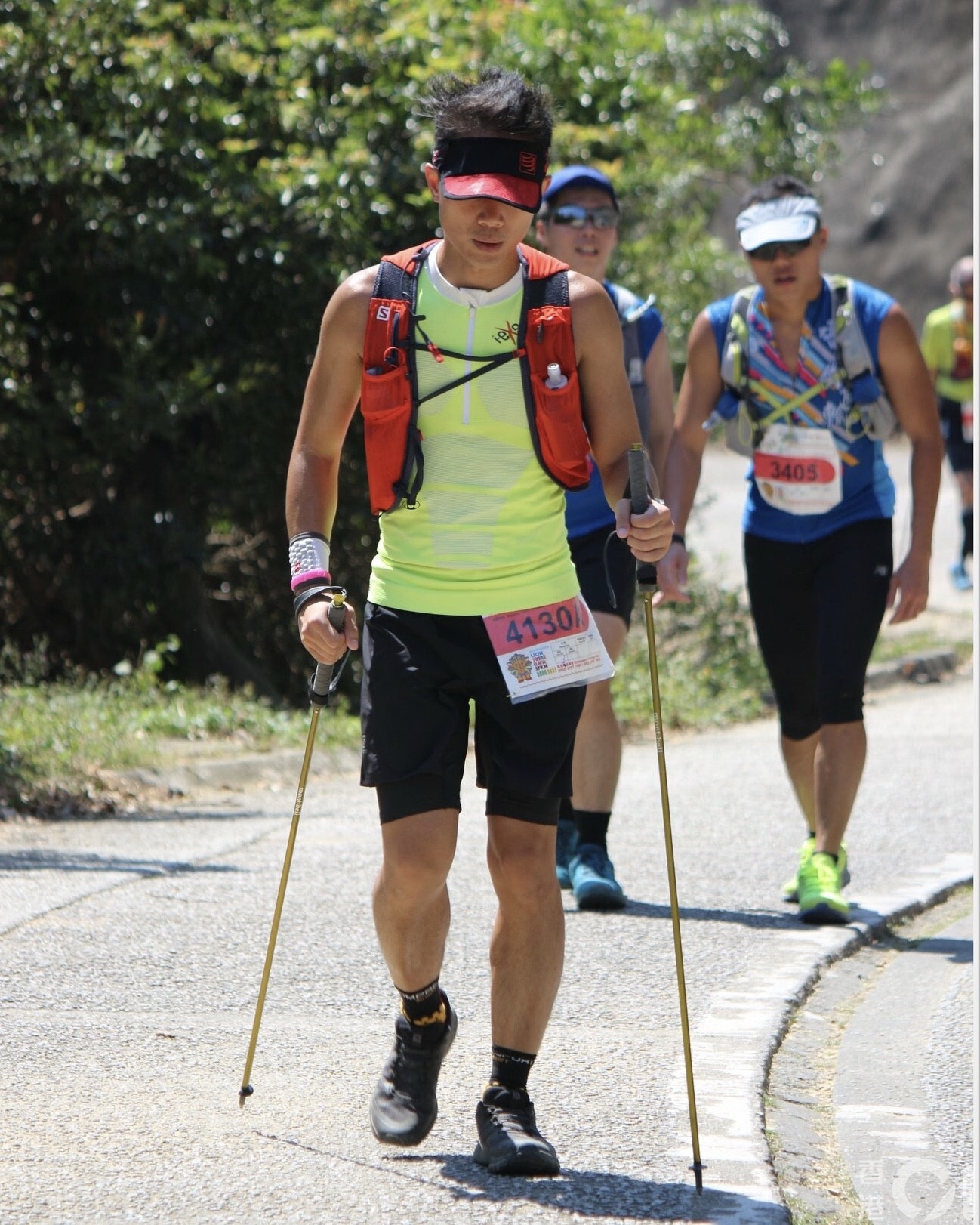 01測試 越野跑 沒有這對行山杖我完成不了圖騰跑