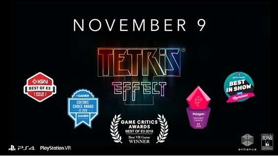 PS4專用軟體《Tetris Effect》繁中版預購 特典內容同步公開 PS4專用軟體《Tetris Effect》繁中版預購 特典內容同步公開