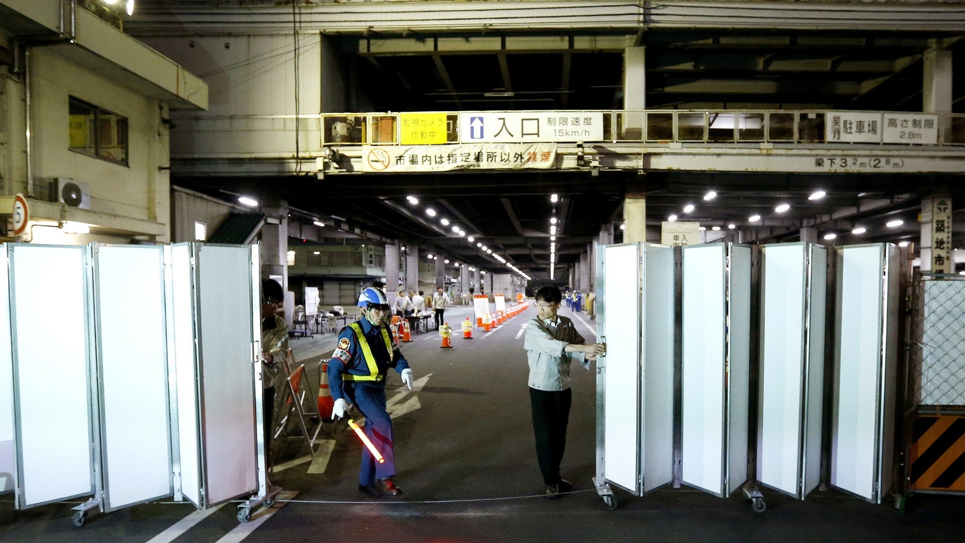 日本築地市場正式清拆示威者正門外抗議 香港01 世界專題