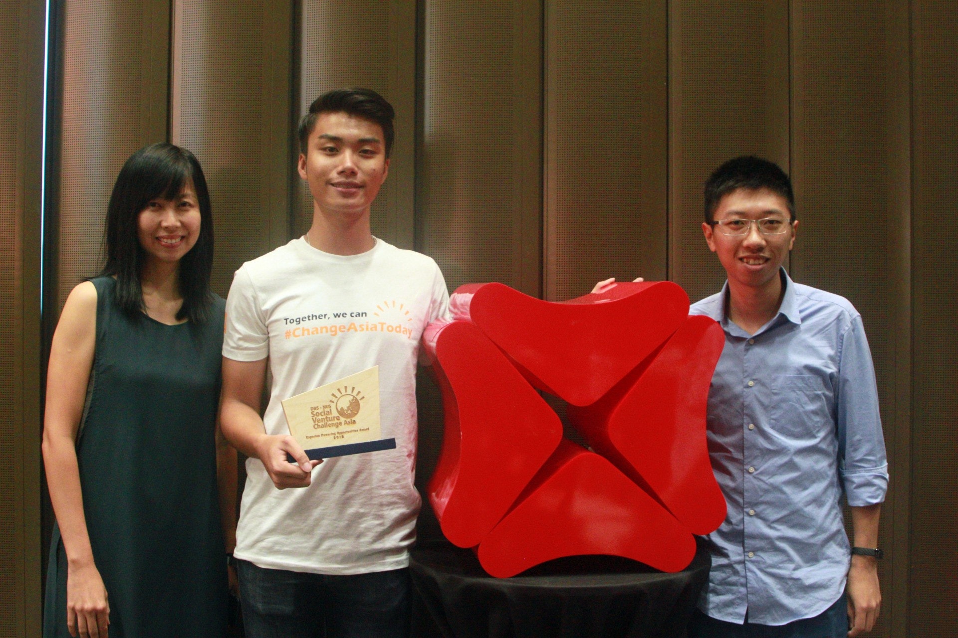 本地線上學習平台afterschool,於星展與新加坡國立大學合辦的「亞洲社企挑戰賽2018」中獲獎,將能得到1.5萬新加坡元(約8.5萬港元)的獎金及一系列商業指導。(文顥宗攝) 本地線上學習平台afterschool,於星展與新加坡國立大學合辦的「亞洲社企挑戰賽2018」中獲獎,將能得到1.5萬新加坡元(約8.5萬港元)的獎金及一系列商業指導。(文顥宗攝)
