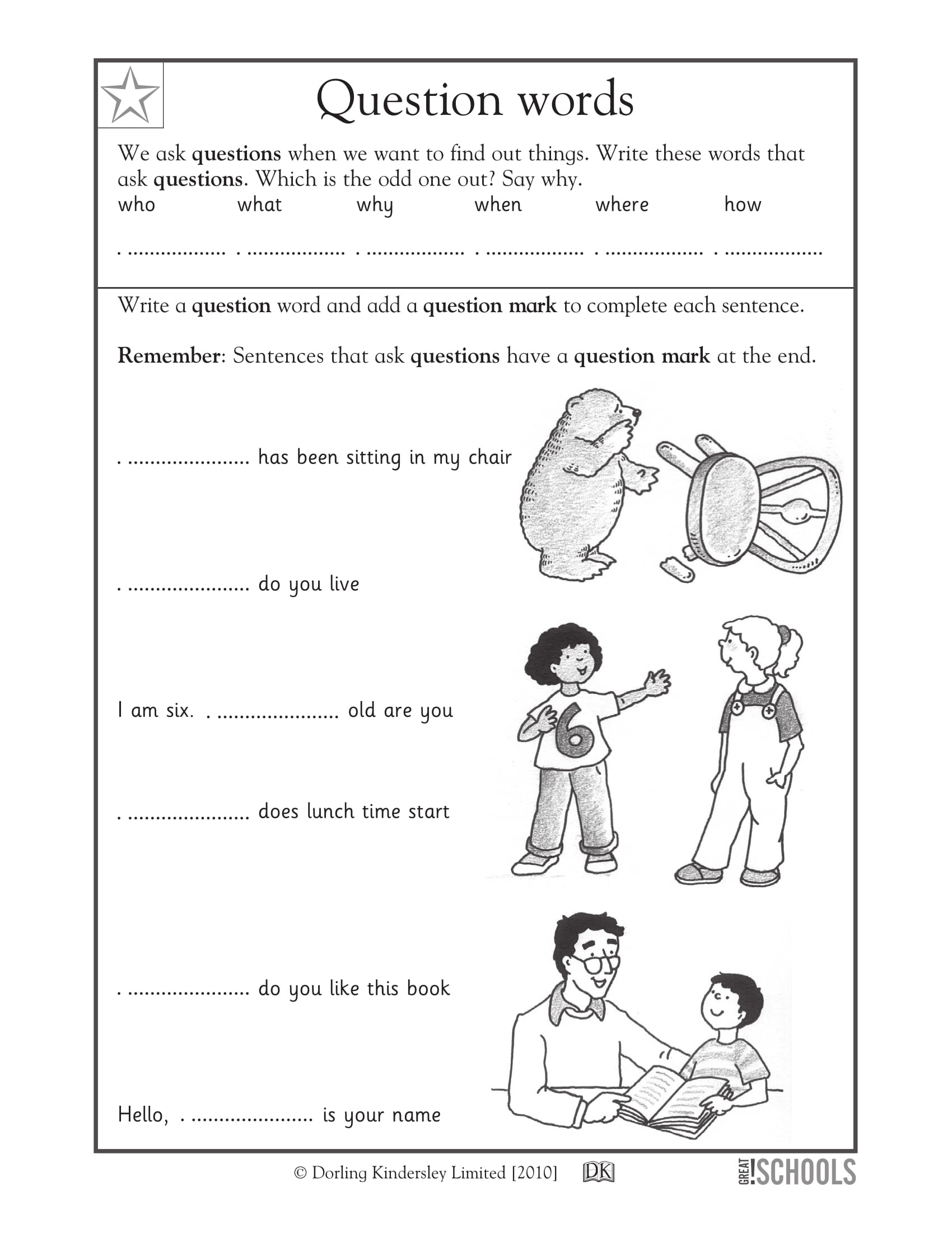 小朋友學英文 小一小二免費工作紙練習簡單grammar用法