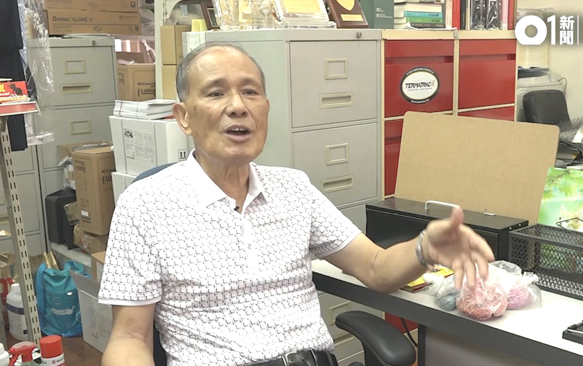 陳澤森認為,香港鼠患嚴重,非因滅鼠工作不足,而是防鼠工作有所缺失。(王海圖攝) 陳澤森認為,香港鼠患嚴重,非因滅鼠工作不足,而是防鼠工作有所缺失。(王海圖攝)