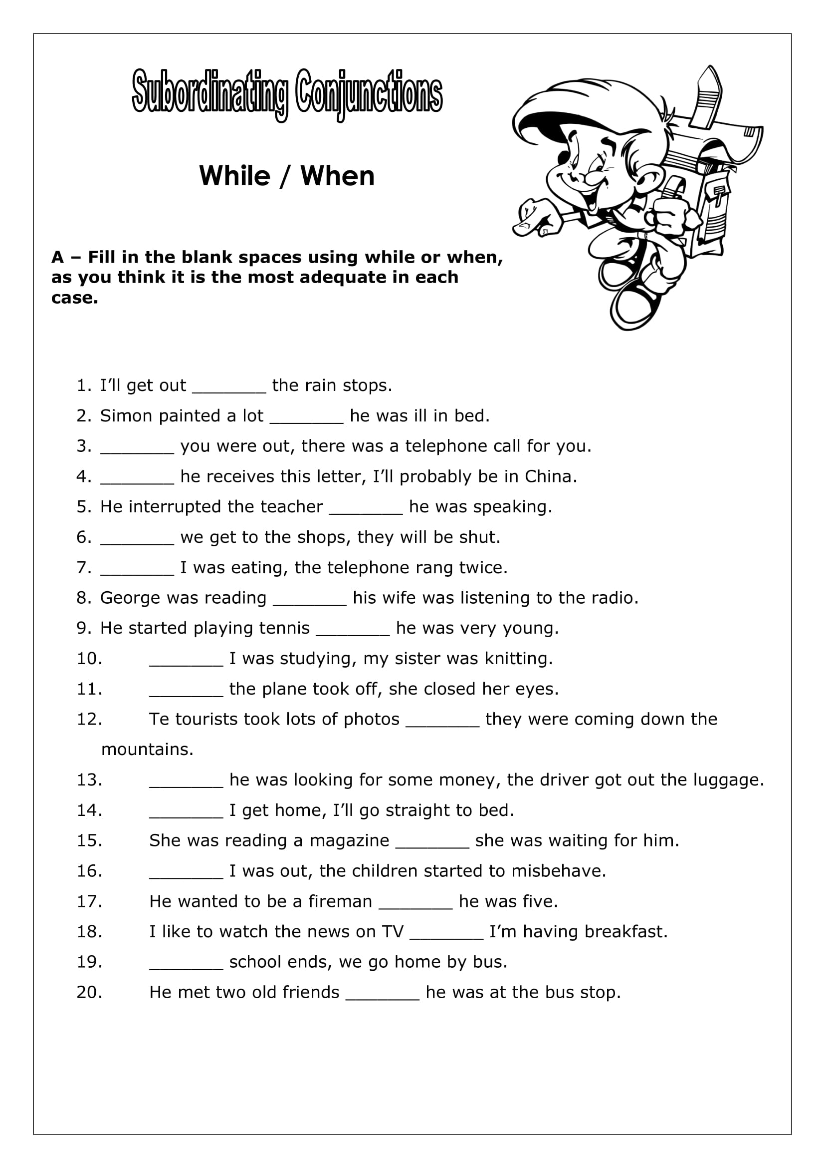 小朋友學英文 小五小六免費工作紙練習簡單grammar用法 香港01 親子