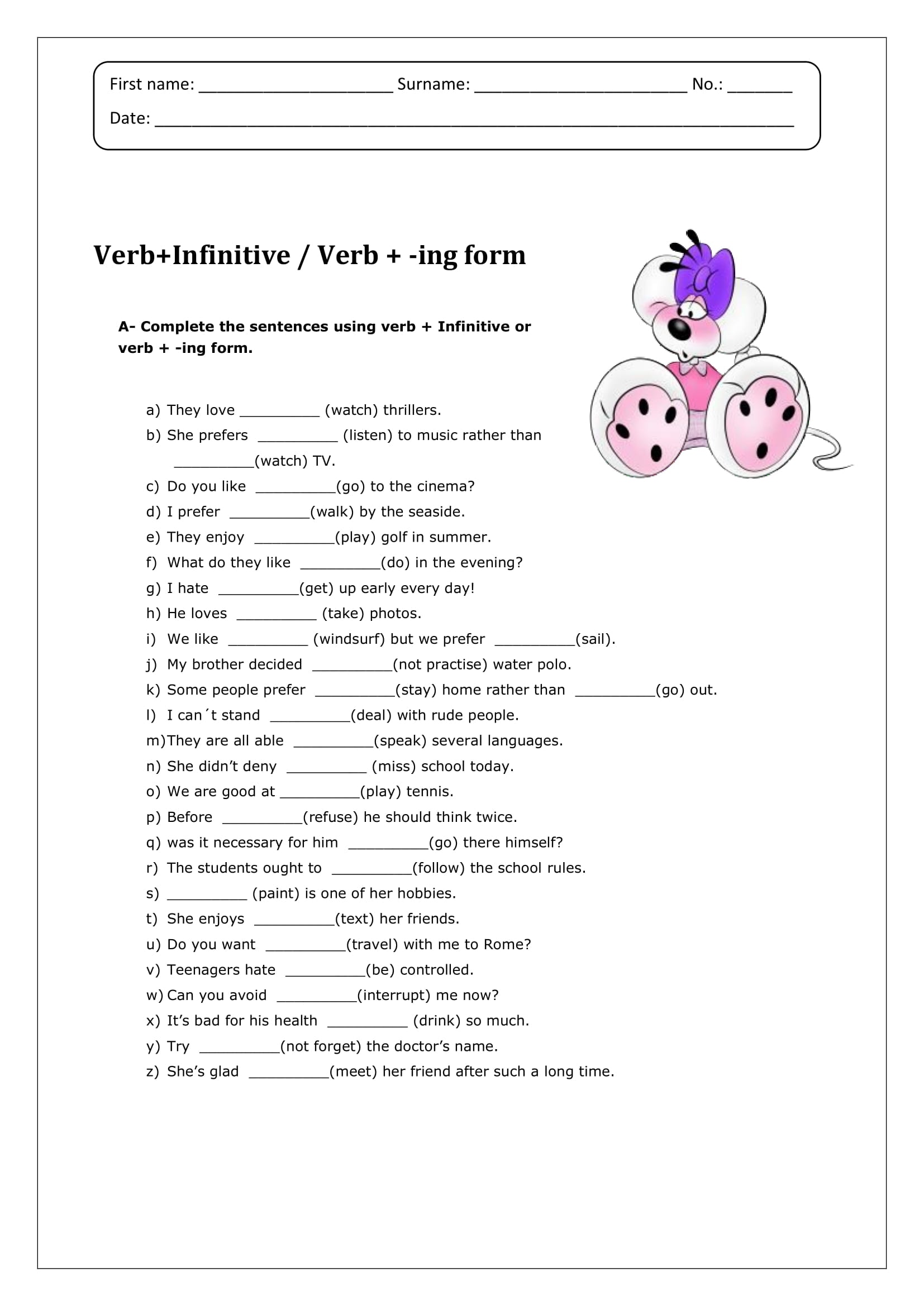 小朋友學英文 小五小六免費工作紙練習簡單grammar用法 香港01 親子