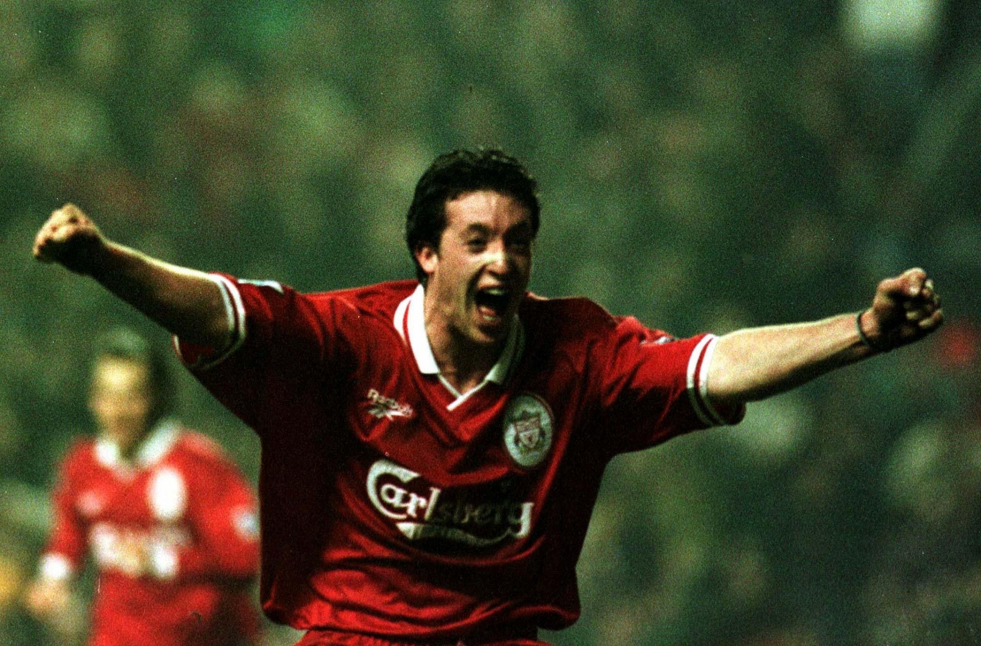 10. 科拿（Robbie Fowler、94場）：兩度效力利物浦，為紅軍射入183球的名將。對阿仙奴只用4分33秒就連中三元，成為英超最快帽子戲法紀錄。