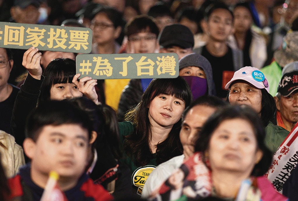 今年1月的台灣總統大選，青年和首投族是影響選舉結果的關鍵。（AP）