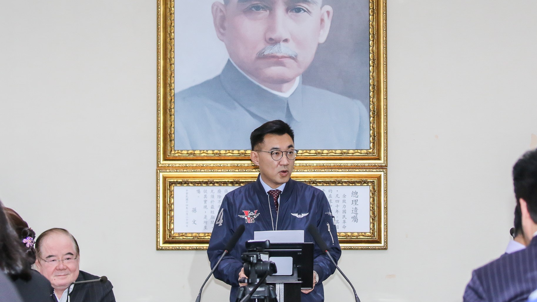 國民黨副秘書長柯志恩:江啟臣自稱「中國人」 是指中華民國 國民黨副秘書長柯志恩:江啟臣自稱「中國人」 是指中華民國