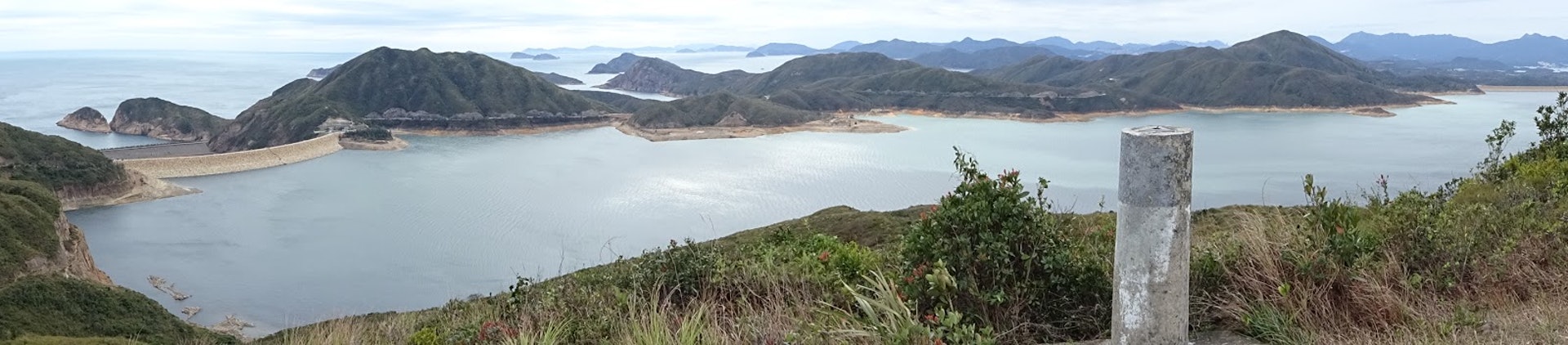 從獨孤山俯視萬宜水庫(北潭坳Blog授權使用) 從獨孤山俯視萬宜水庫(北潭坳Blog授權使用)