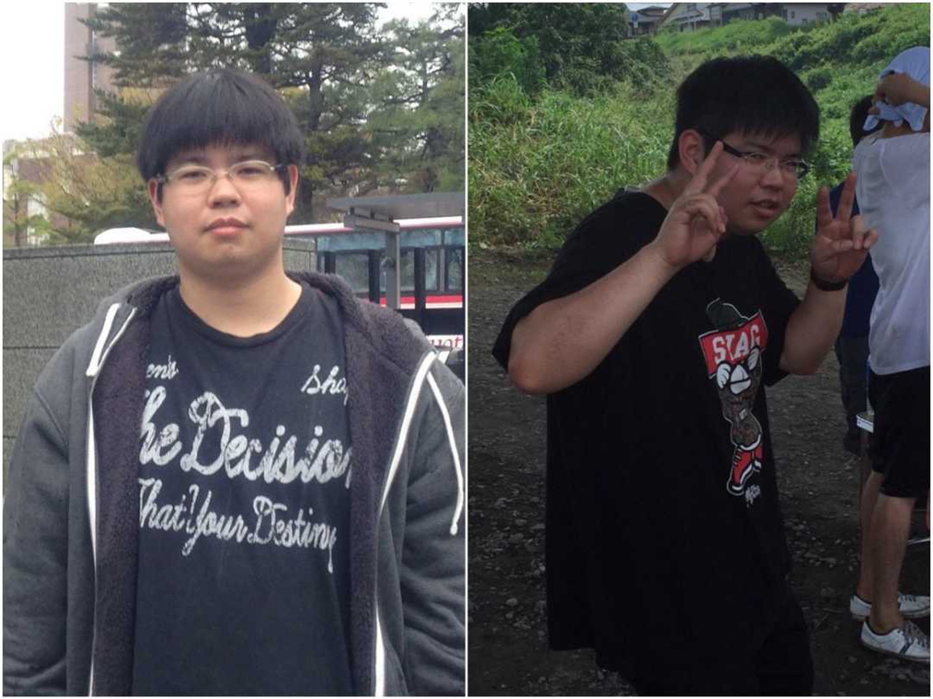 谷口同學剛入學是仍是個肥仔。(Twitter@@Shu8__603) 谷口同學剛入學是仍是個肥仔。(Twitter@@Shu8__603)