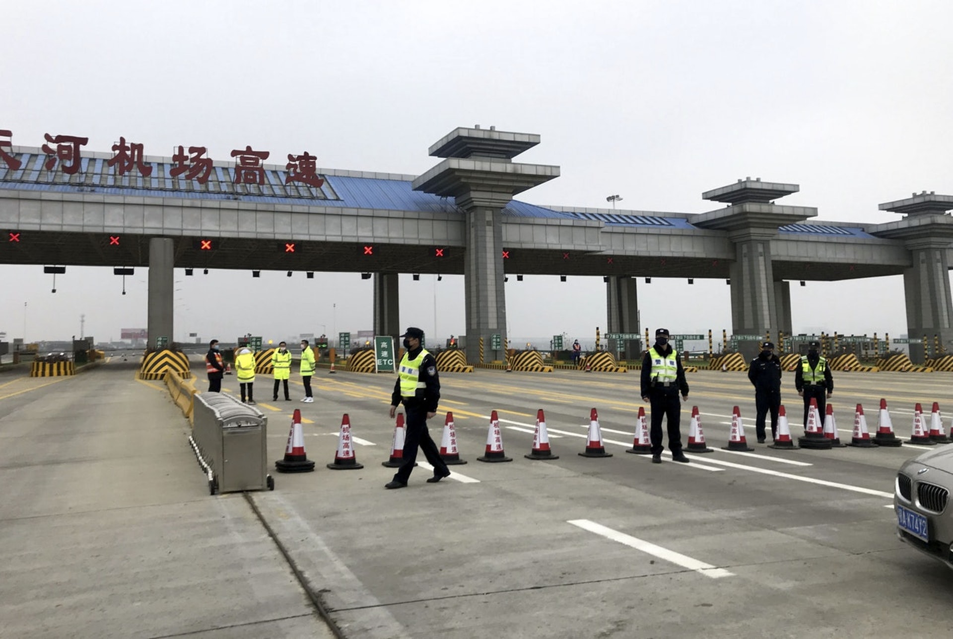 武漢將從4月8日凌晨零時起,解除離開通道管控措施。(中新社) 武漢將從4月8日凌晨零時起,解除離開通道管控措施。(中新社)