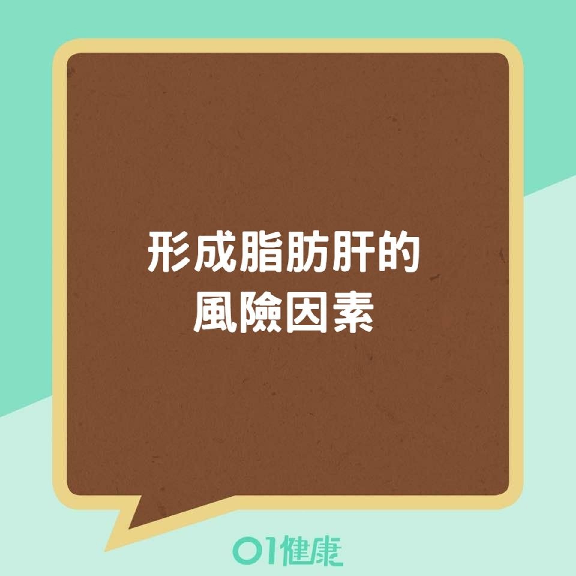 形成脂肪肝的風險因素(01製圖) 形成脂肪肝的風險因素(01製圖)