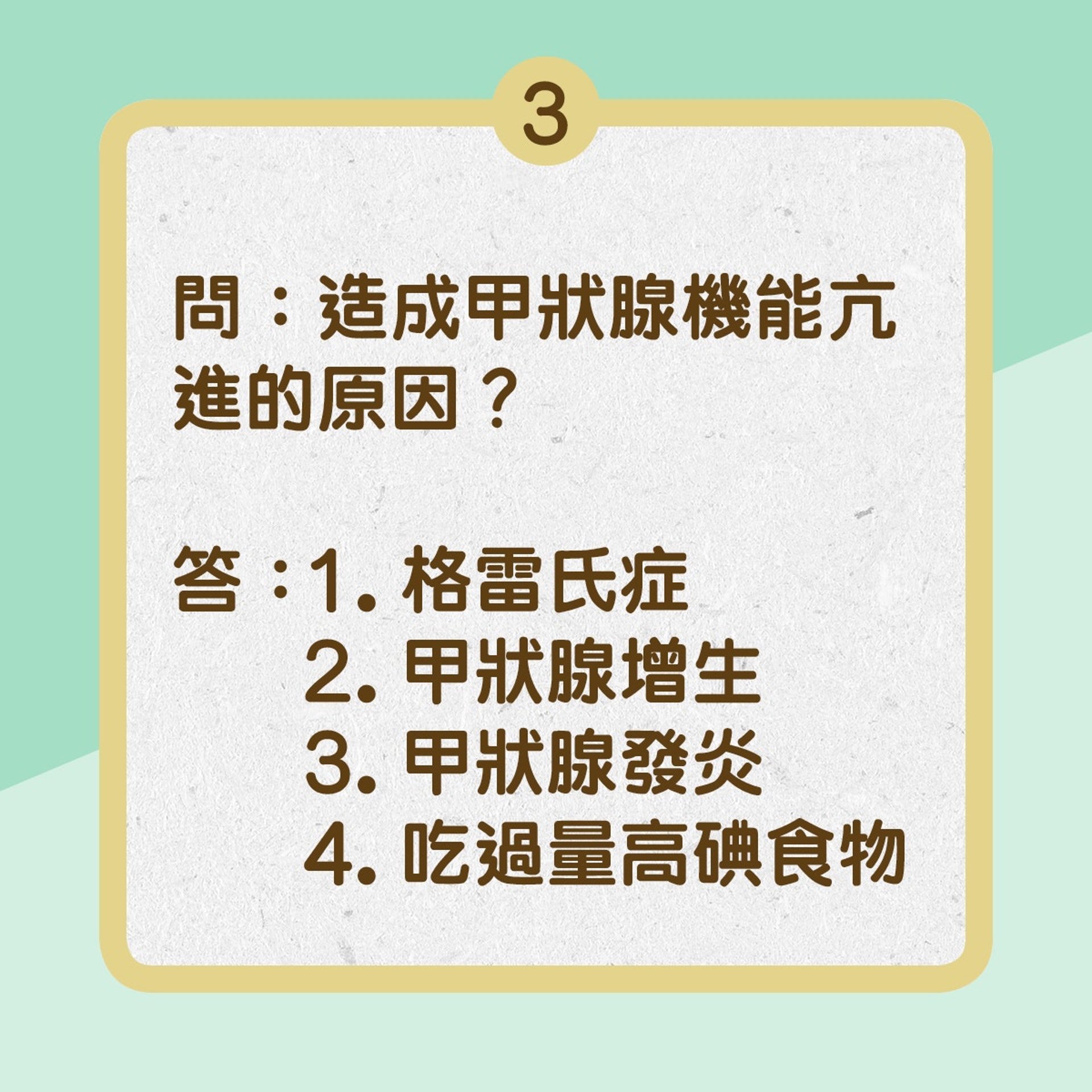 甲狀腺亢進你知多少？（01製圖）