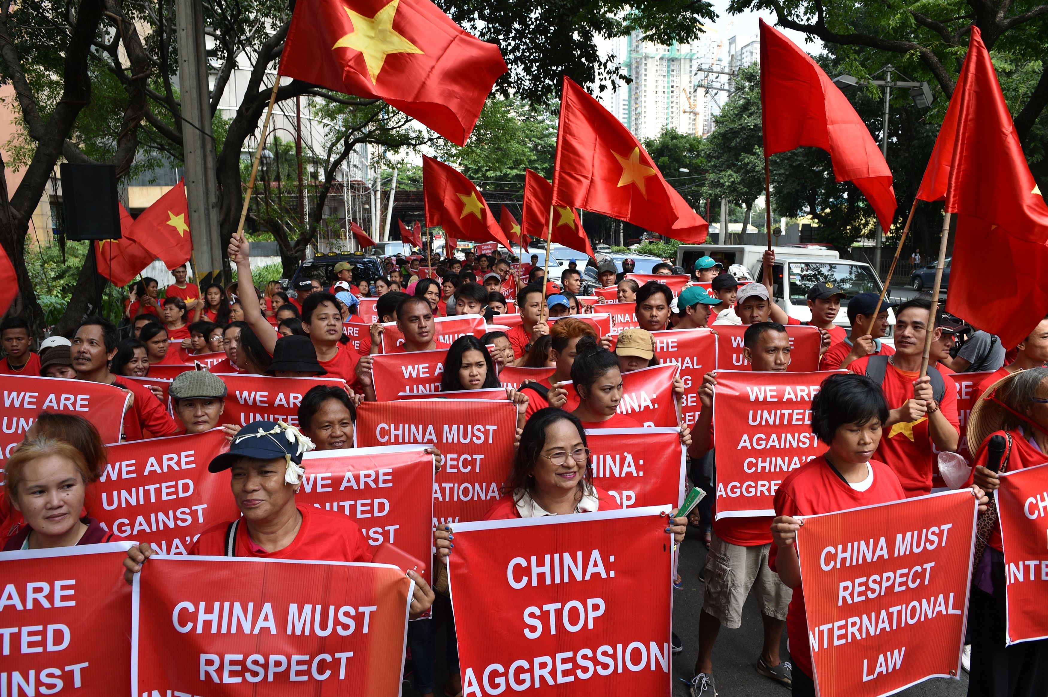 南海爭議是中越兩國的主要問題之一。（資料圖片）