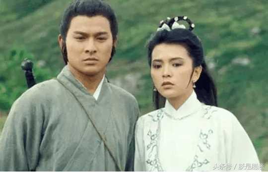 1983年，劉德華在電視劇《神鵰俠侶》中飾演楊過，與飾演小龍女的陳玉蓮合作，他指能夠演出金庸筆下的角色是一個緣份。（網上圖片）