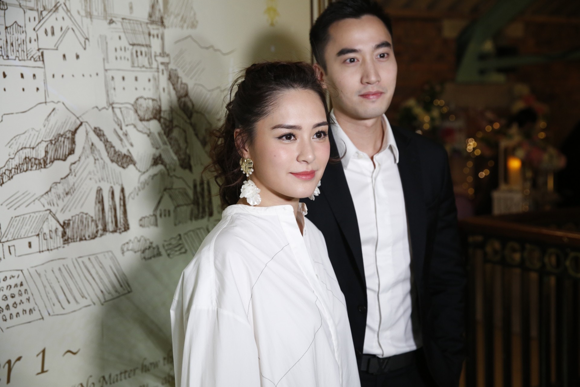 鍾欣潼帶同老公出席前緋聞男友婚禮：講呢啲！