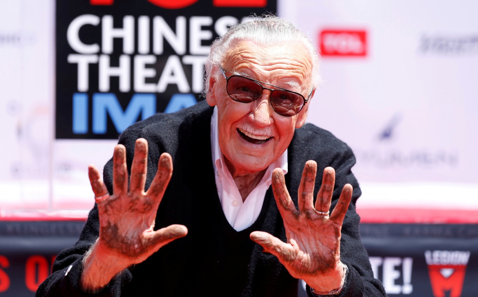 Marvel漫畫創辦人史丹李創作的角色成為票房大賣保證，而他自己不時在電影中現身。（路透社）