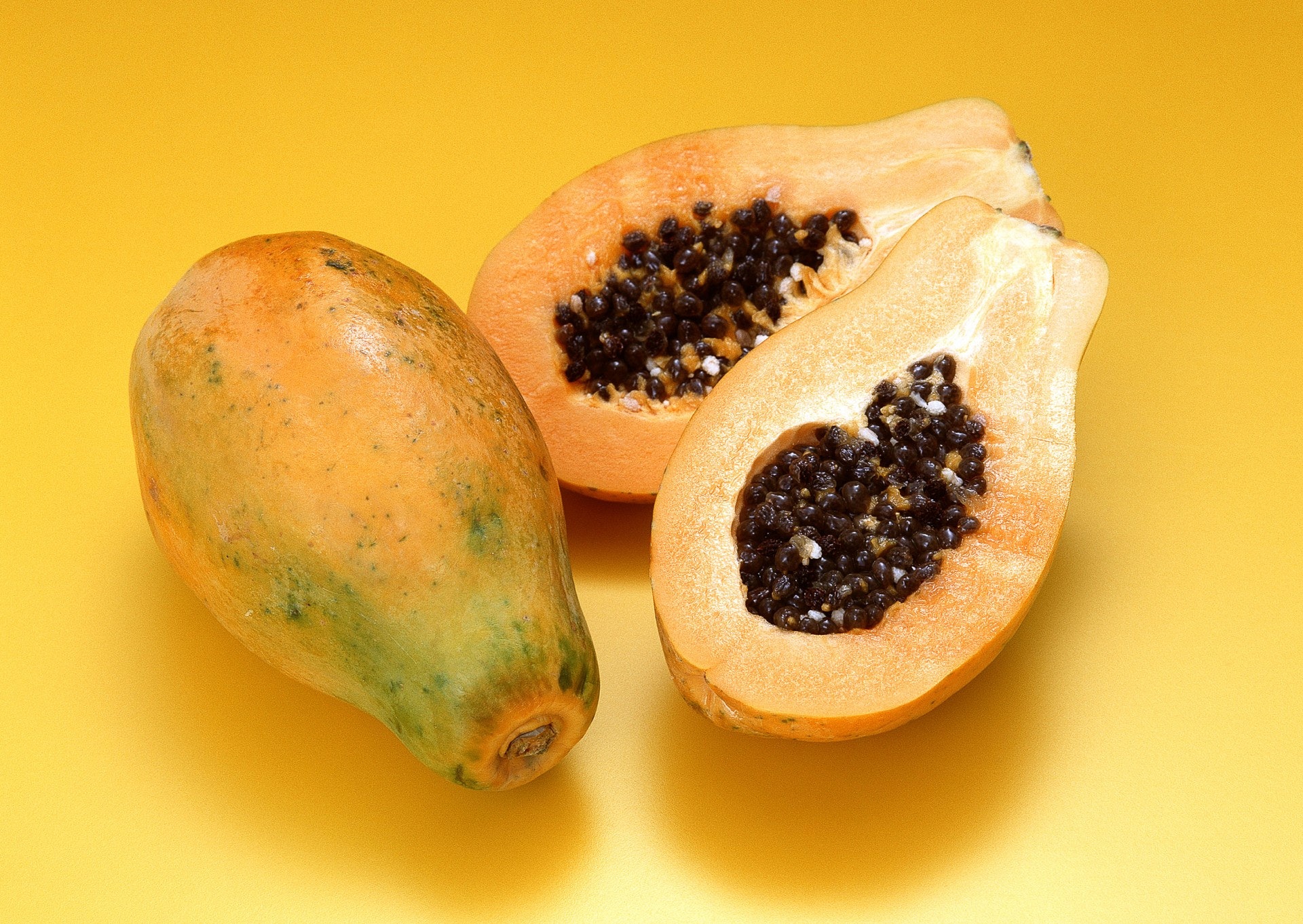 木瓜內含有維生素Ａ、Ｂ群、維生素Ｃ等，還有鎂、鉀、鈣、磷等元素。（VCG）