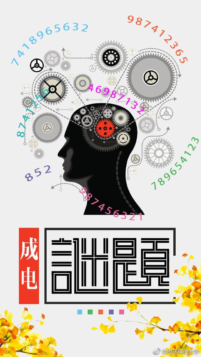 位於成都的電子科技大學近日向學生推出一系列「燒腦」謎題，活動吸引全校學生紛紛動身尋寶。（電子科技大學微博）