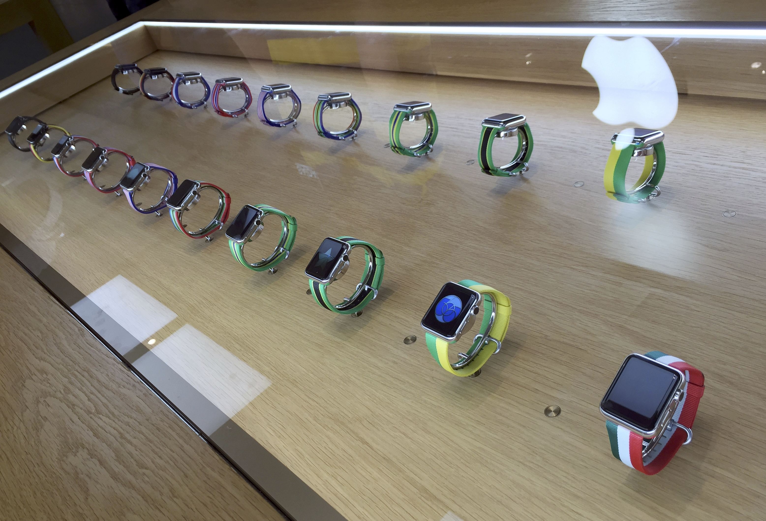 Apple Watch第2季出貨量大跌。﹙路透社﹚