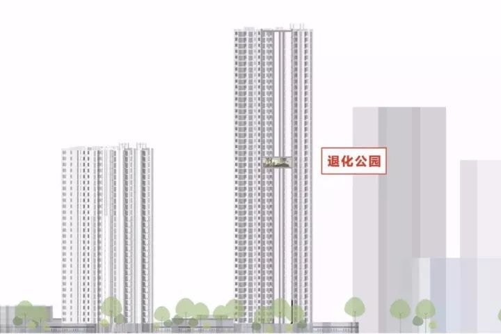 “退化公園”示意圖（一条提供）
