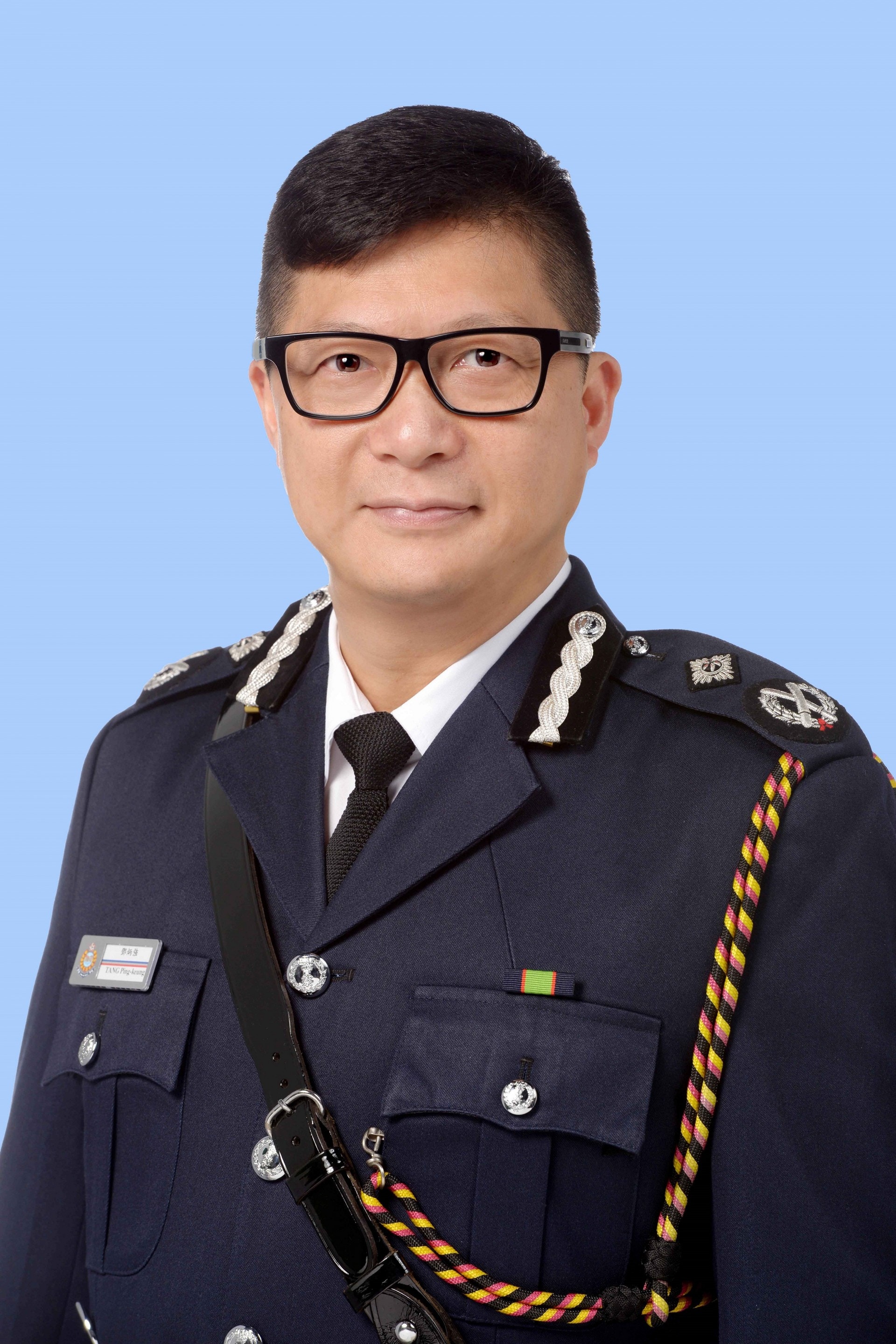 警務處鄧炳強晉升為副處長。（警務處圖片）